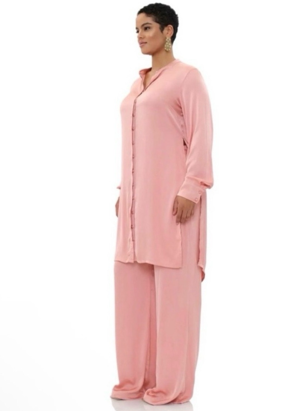 ANDREA IYAMAH UCHI PANTS in peach
